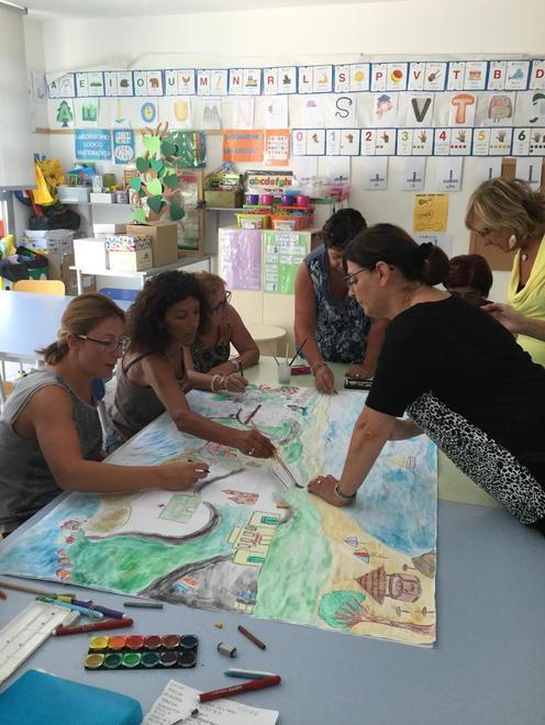 Scuola senza zaino, Guerrazzi apripista con la formazione 