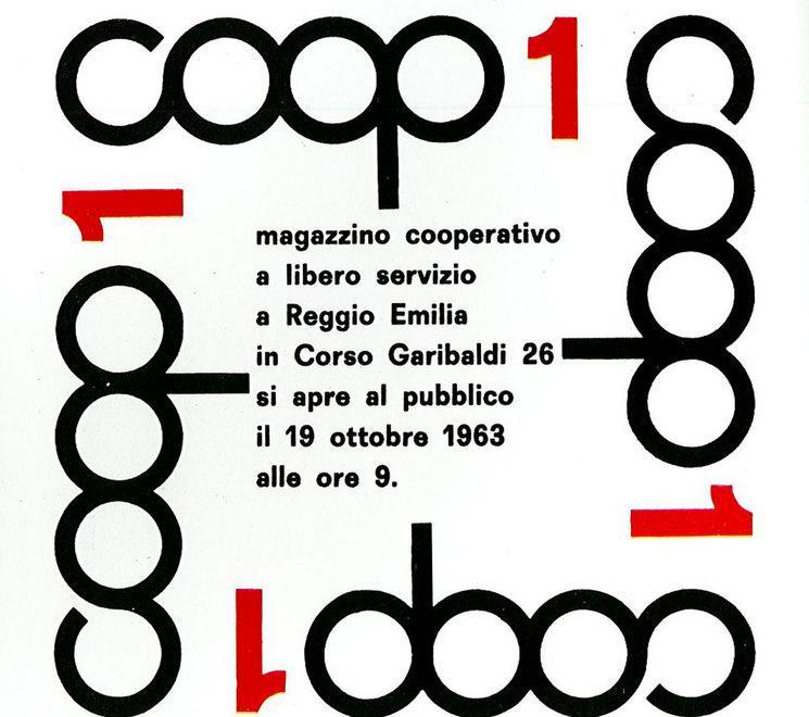 ... e 53 anni fa nasceva a Reggio Emilia il famoso marchio del supermercato “Coop”