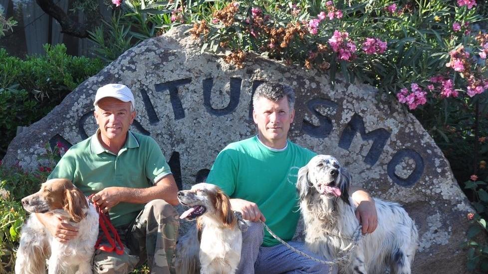 Cani da caccia in gara a “Monte Entosu”