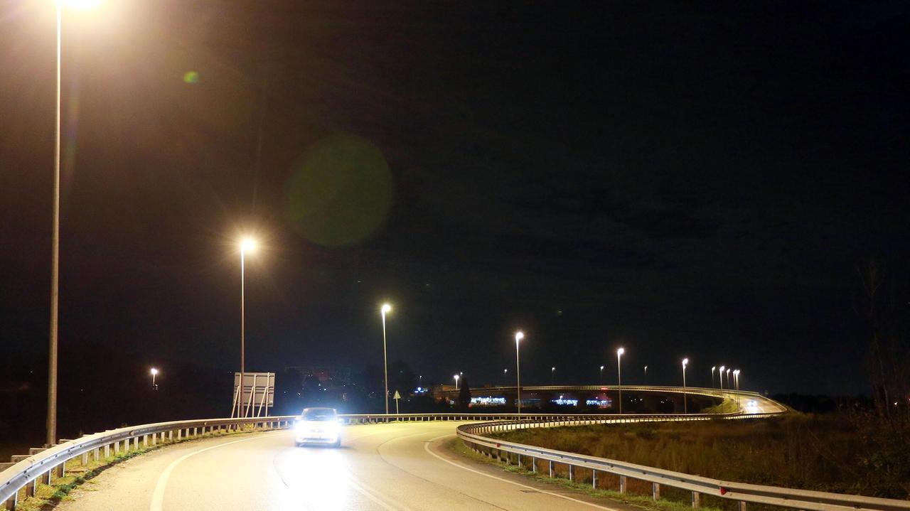 Lo svincolo Empoli Centro della Fi-Pi-Li (Foto Agenzia Carlo Sestini)