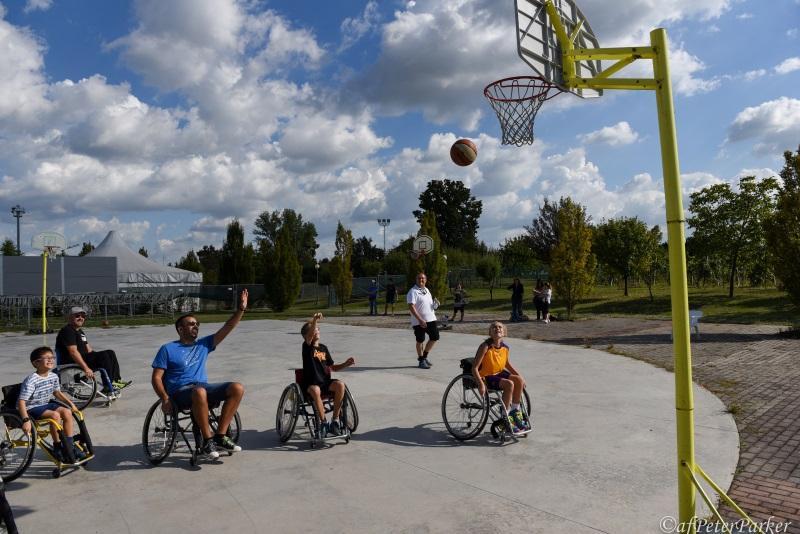 Al Parco a fare sport insieme ai ragazzi disabili
