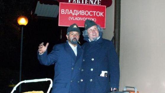 Show sui vagoni della funicolare di Montenero firmato Kaemmerle