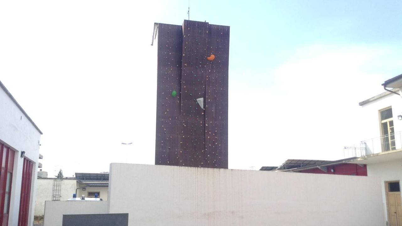 Il muro per le arrampicate