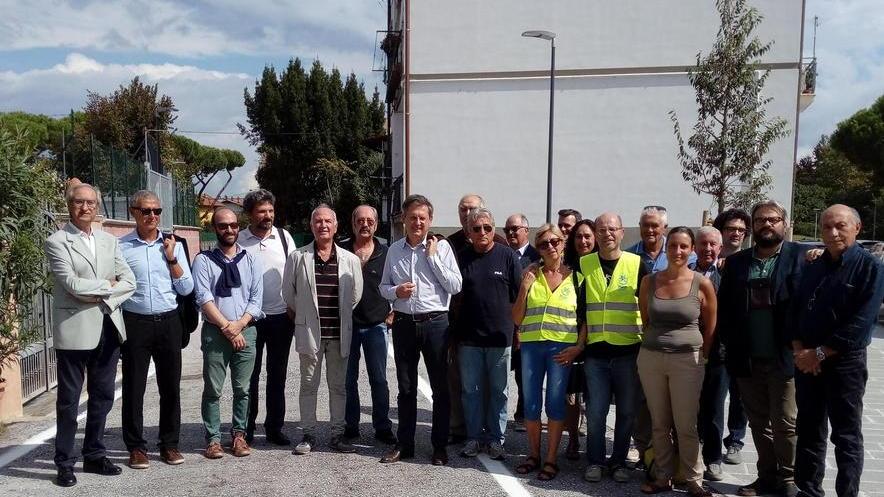 Nuova pista ciclabile che evita il caos-Aurelia