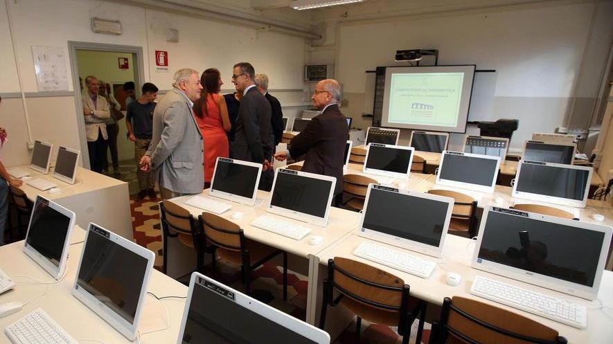 Al Lorenzini un nuovo laboratorio con 20 pc
