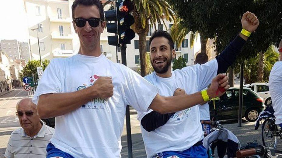 I giganti della Dinamo per la prima pedalata