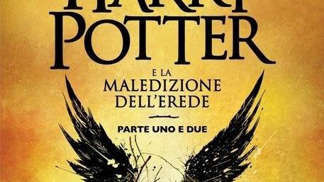 La copertura del nuovo libro di Harry Potter