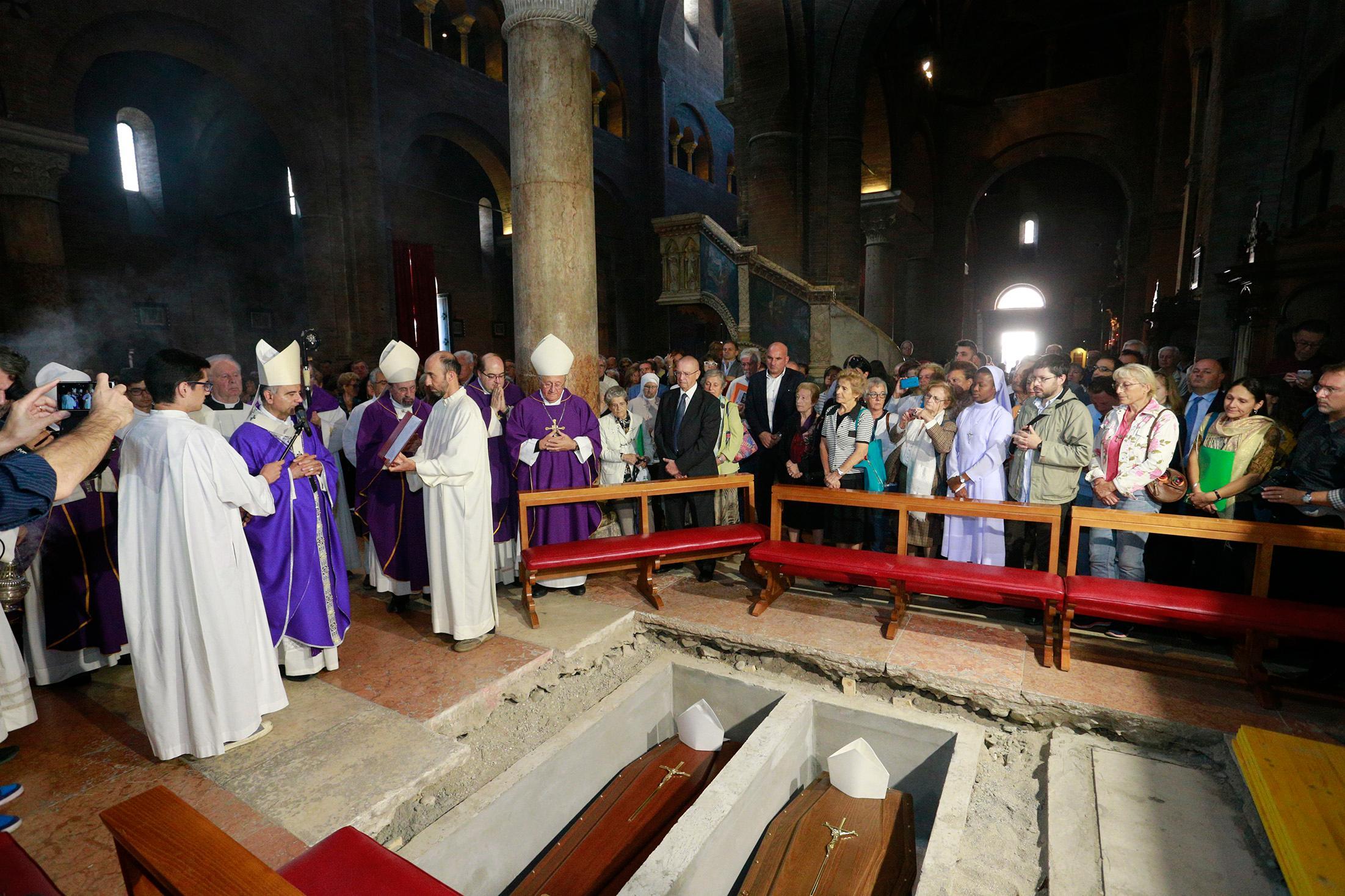I vescovi Benito Cocchi e Antonio Lanfranchi sono tornati in Duomo