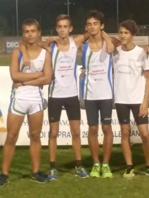 Toscana Atletica brinda con i Cadetti 