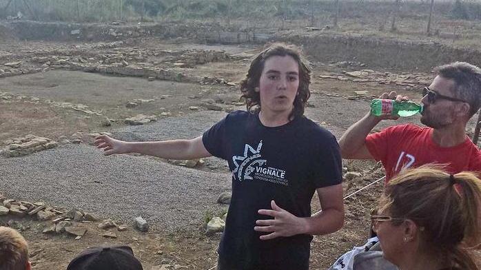 Scavo alla Villa romana aperto alle visite