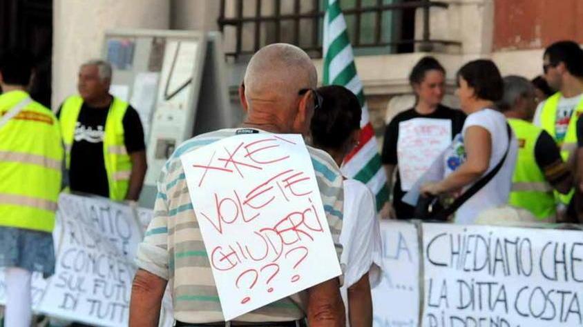 Ditta Costa, futuro incerto dipendenti preoccupati