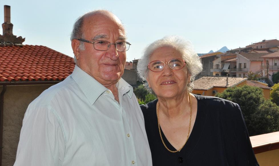 Peppina e Luigino al traguardo dei 60 anni di matrimonio