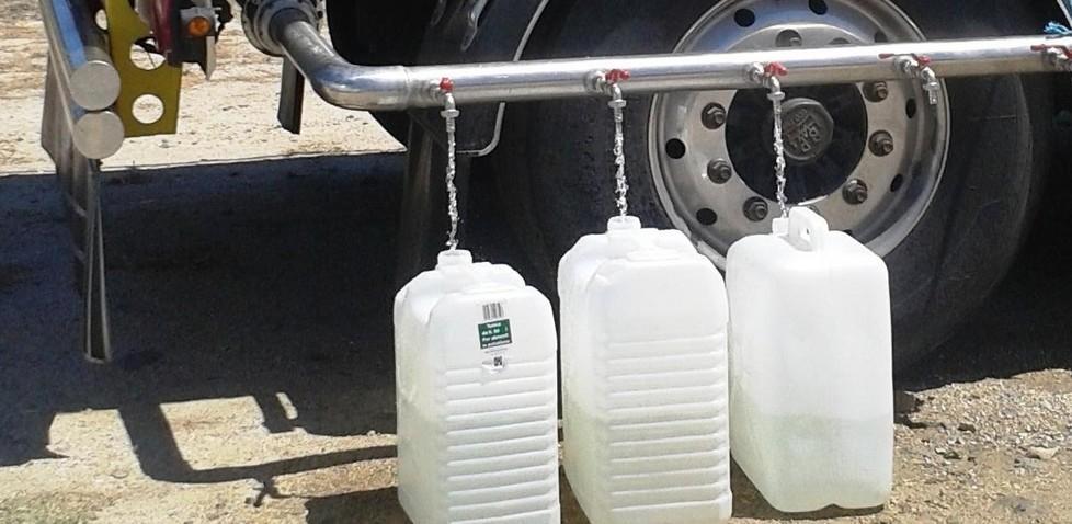 Acqua con autobotti per le campagne di Siniscola e Posada 