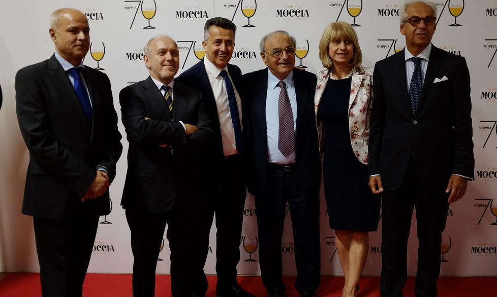 Distillerie Moccia, festa per i 70 anni