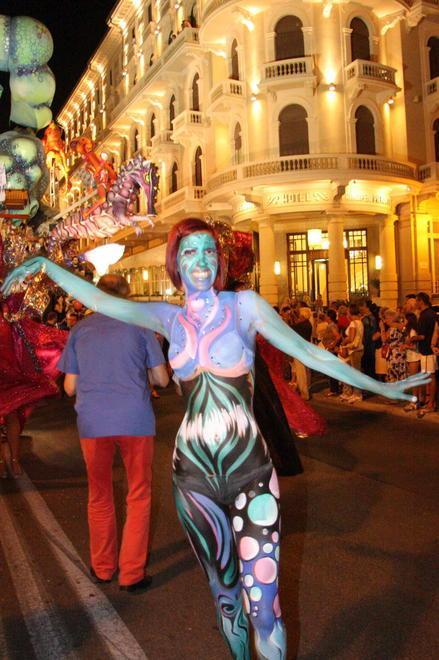 Prove di Carnevale (estivo) davanti al Principe di Piemonte