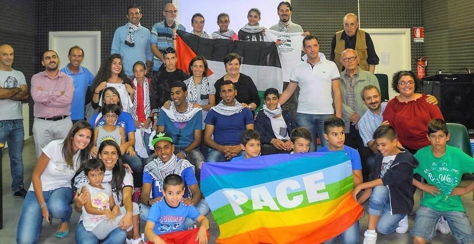 Giovani atleti di Gerico in campo per la pace