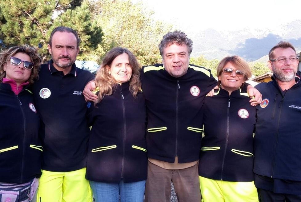 Volontari rientrati dalle zone del sisma La giunta: «Grazie»