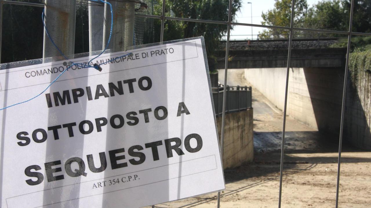 Il sottopasso di via Ciulli è ancora sotto sequestro