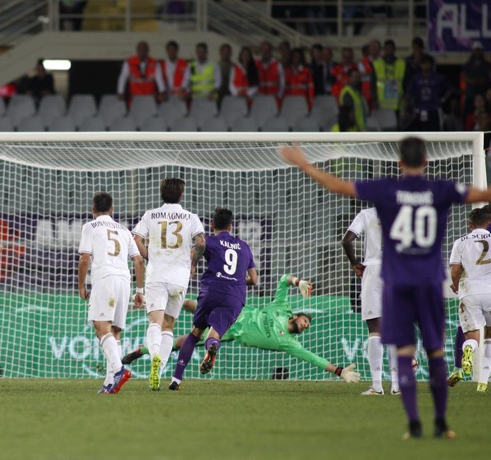 Tra Viola e Milan nessuna rete ma tanto veleno 
