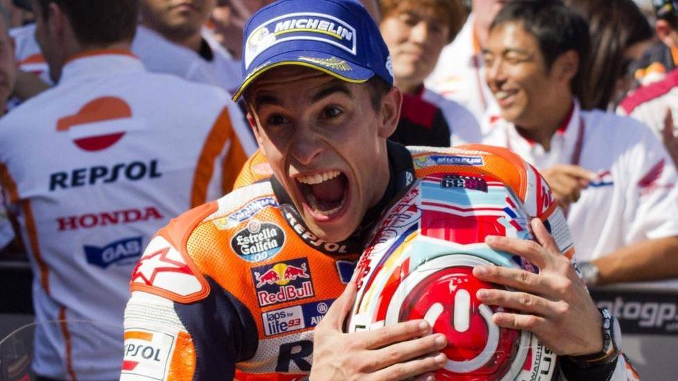 Marquez stoppa il Dottore e vede il titolo
