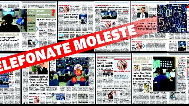 Telefonate moleste: raggiunte le 100.000 firme. Adesso cambiate la legge