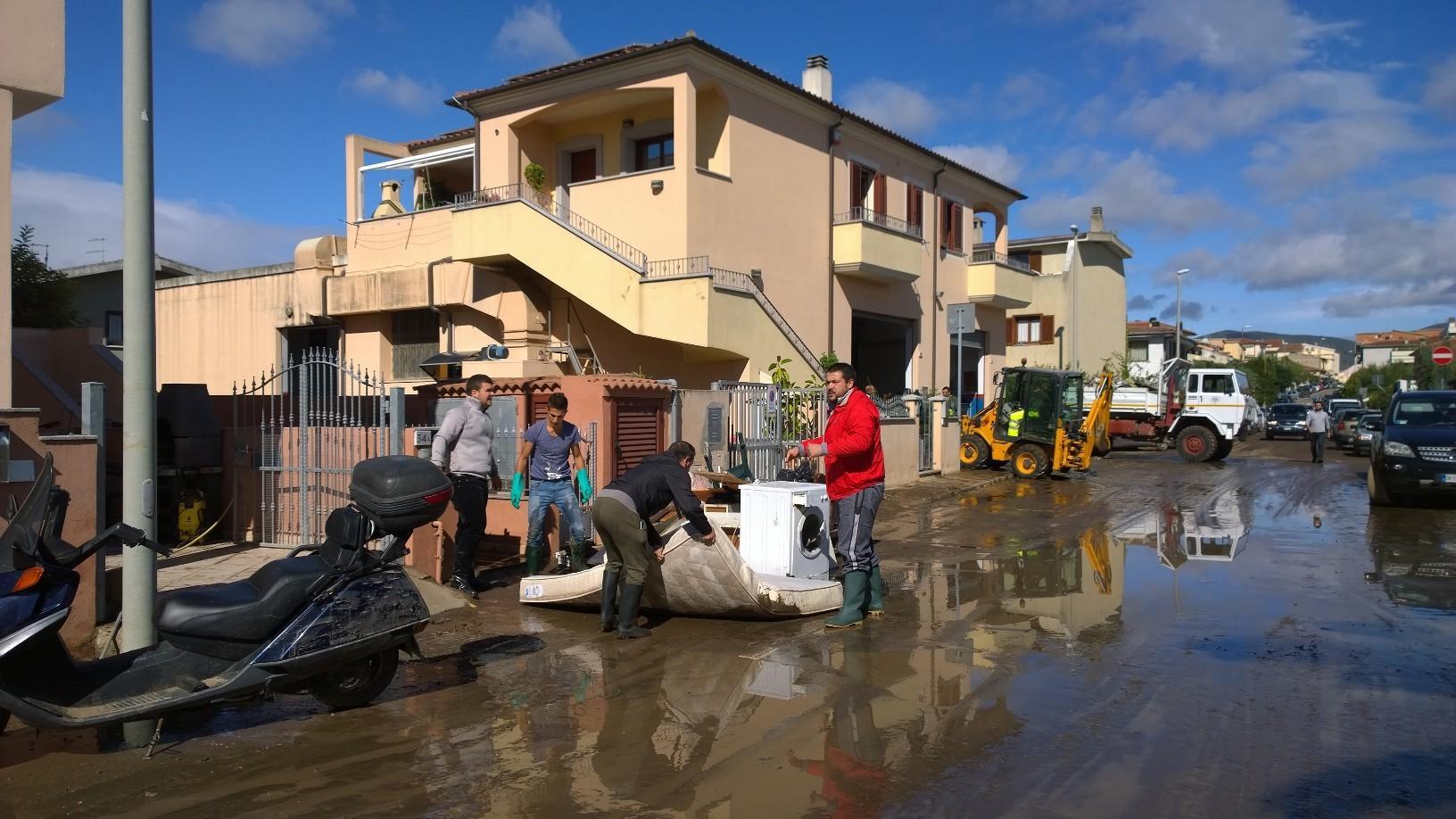 Olbia, entro il 13 ottobre le domande di risarcimento per l'alluvione 2015 