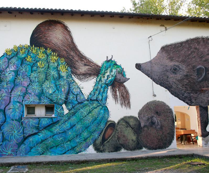Modena. Star della street art regalano un murales a “Insieme a noi” 