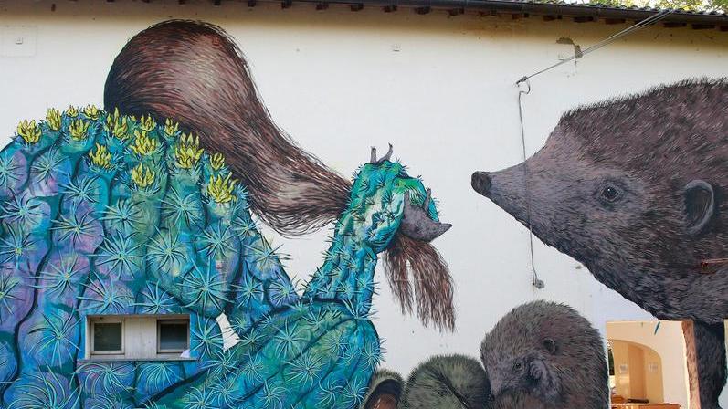 Modena. Star della street art regalano un murales a “Insieme a noi”