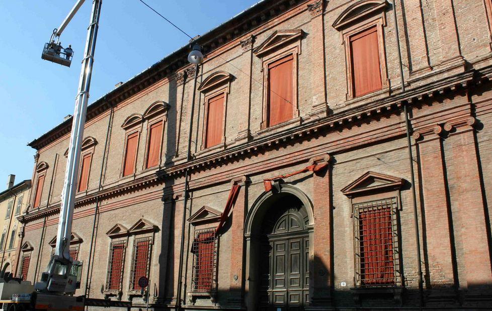 Palazzo Massari, pronti a partire 