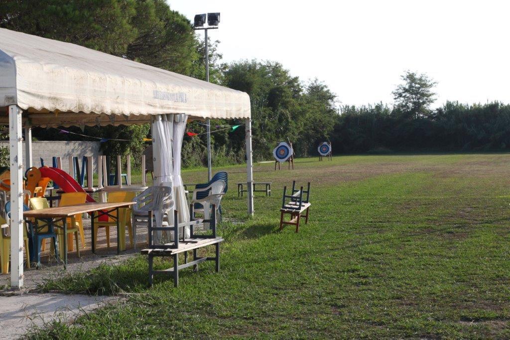 Il campo sportivo per il tiro con l'arco al Magazzeno