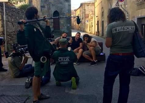 “Il più forte” si gira nella zona di Vicopisano con le star dello sport