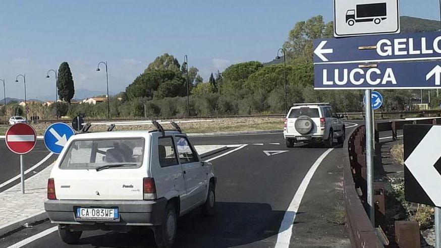 Dopo 10 anni di ritardi aperta la bretella di Gello
