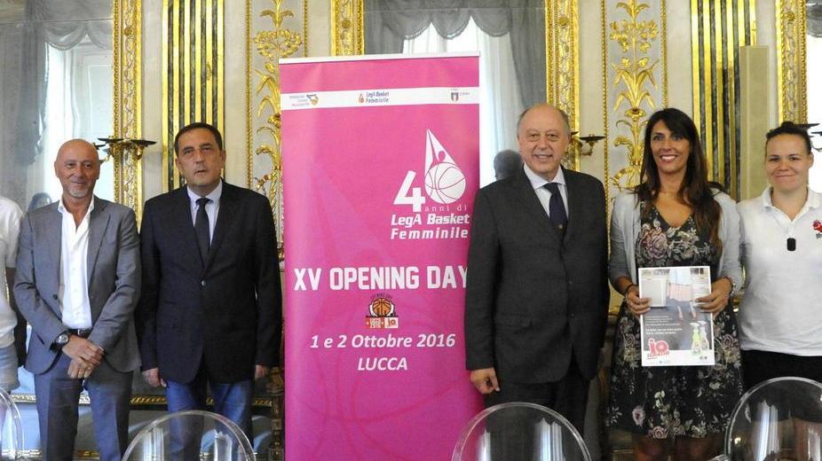 Lucca capitale del basket con l’Opening Day