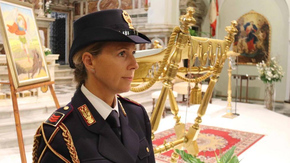 La polizia in festa per San Michele