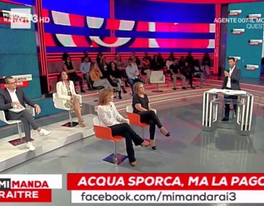 Maxi bollette di Abbanoa in tv il caso di via Lisbona 