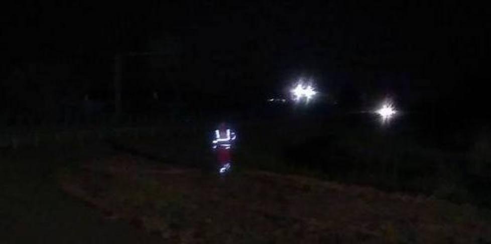 Il passeggero è stato cercato nel prato 