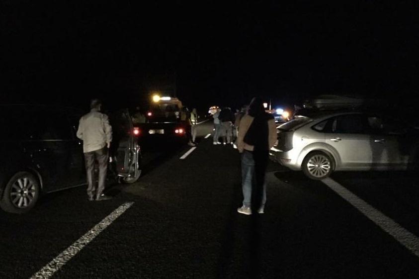 Il luogo dell'assalto ai furgoni portavalori con le auto messe di traverso
