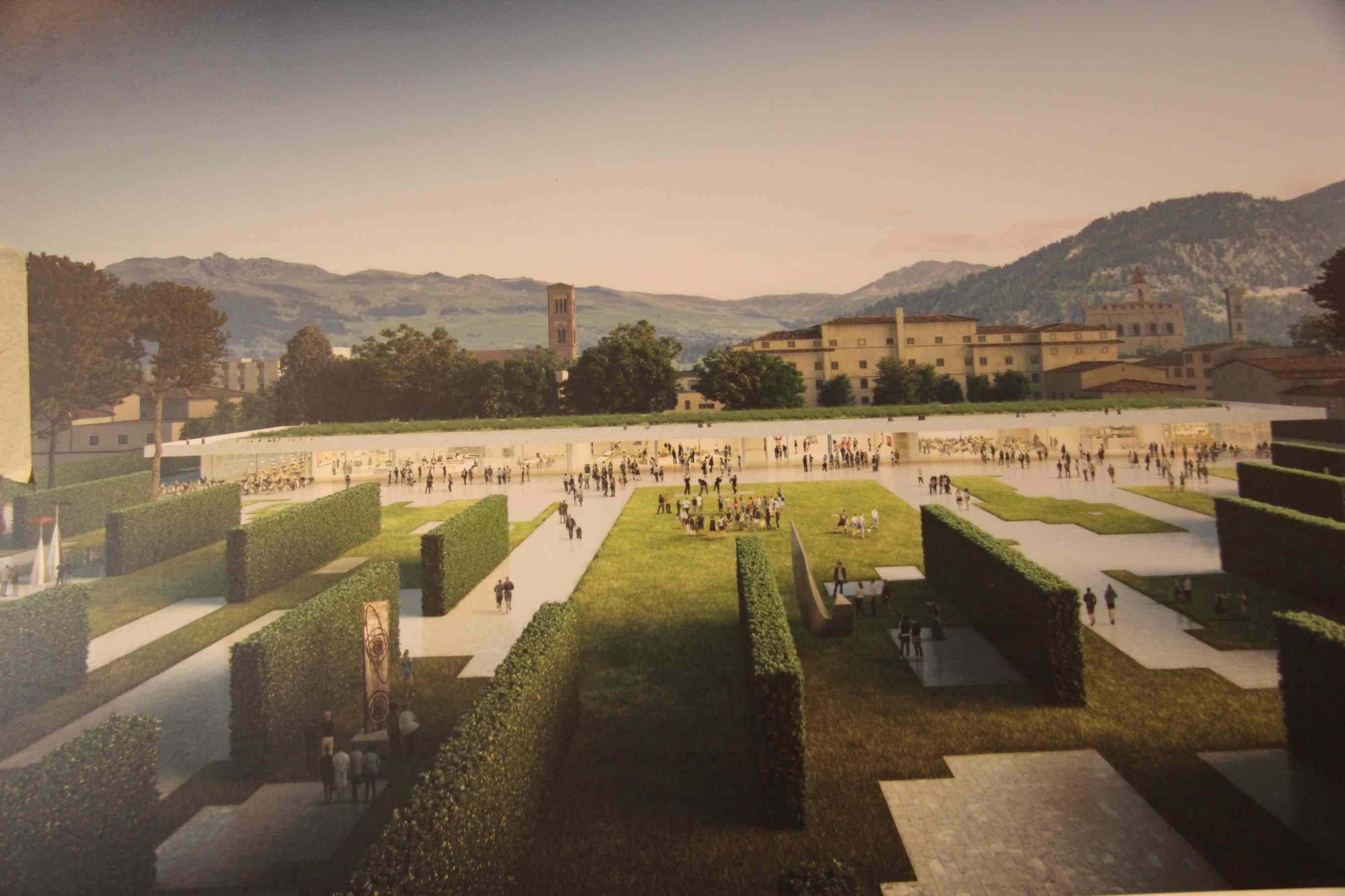 Il progetto del Parco centrale di Prato del paesaggista francese Desvigne e delo studio Obr 