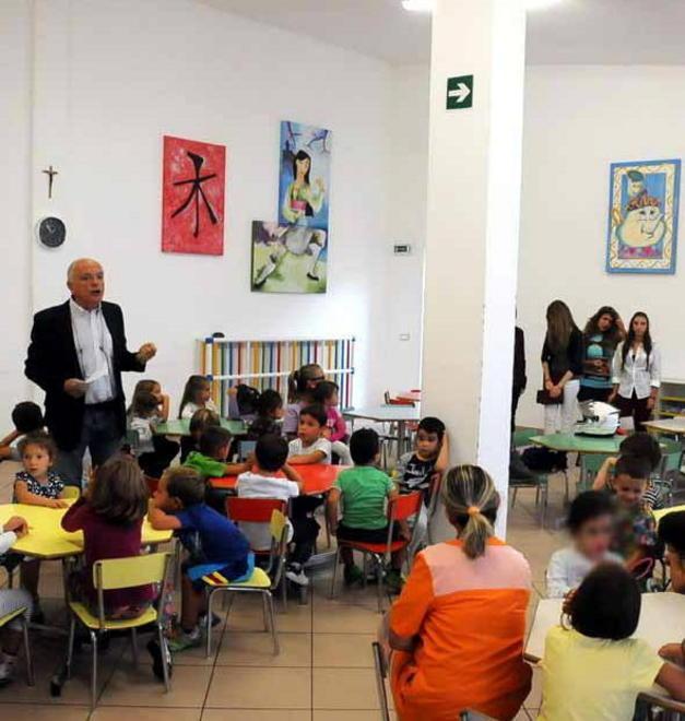 I pannelli dell’Artistico per i bimbi
