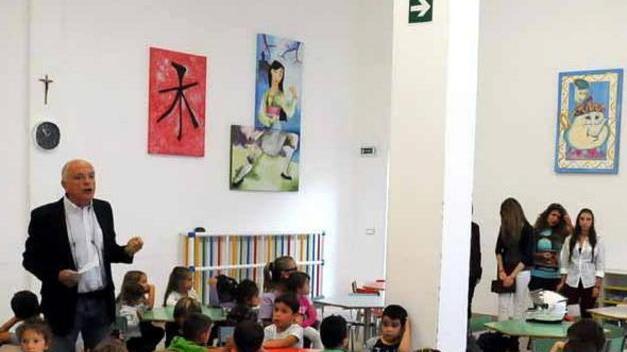 I pannelli dell’Artistico per i bimbi