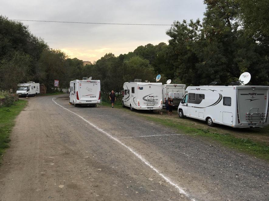 Camperisti da tutta Europa a Fordongianus 