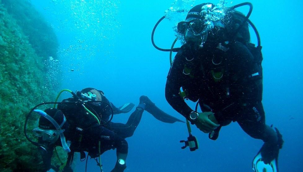 Negli abissi del mare si raccolgono fondi per le zone del sisma
