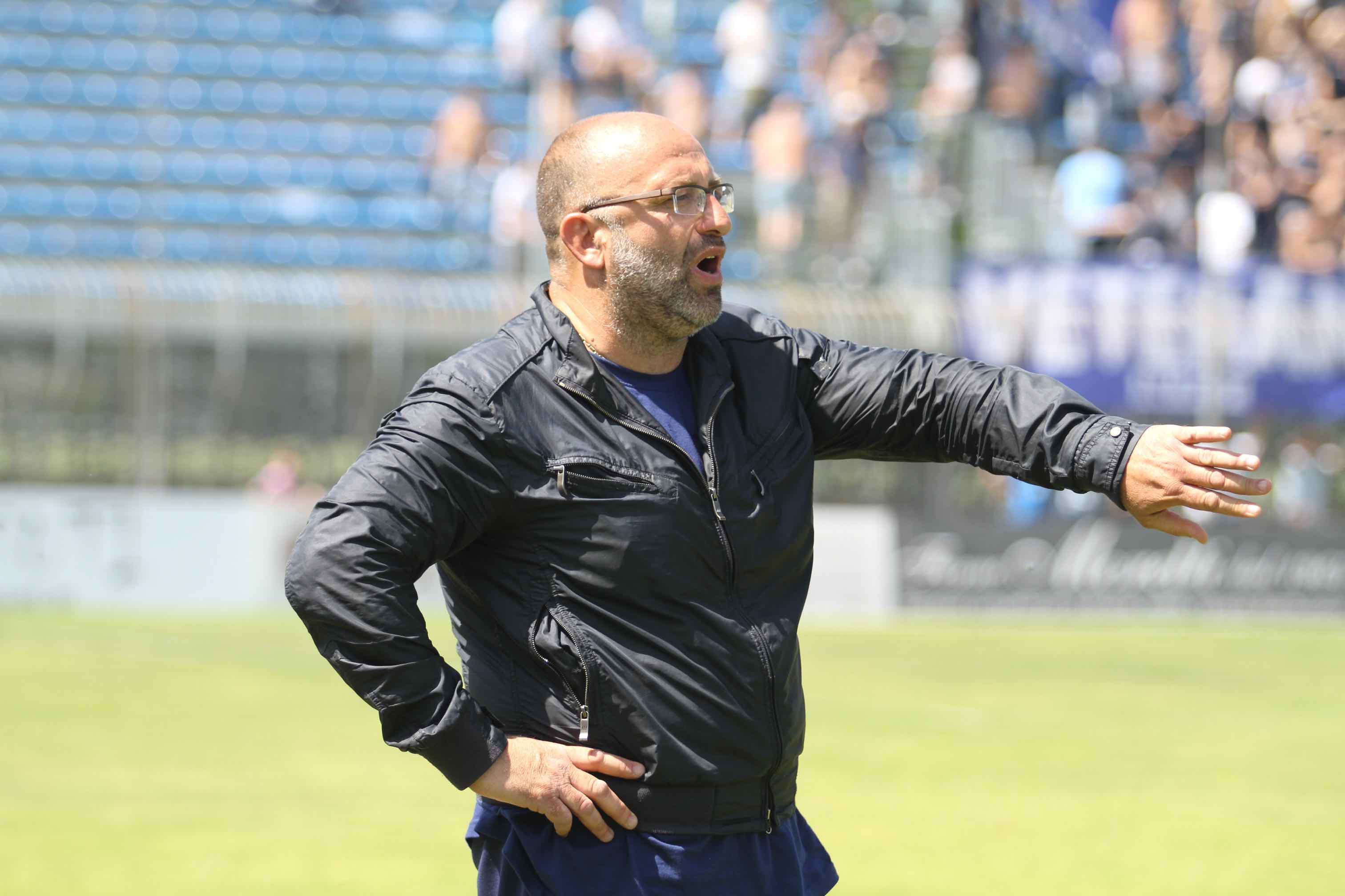 L'allenatore del Prato Roberto Malotti