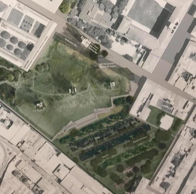 Il Parco di Prato: siepi, acqua e prospettiva 