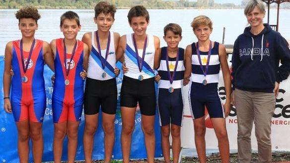Oro e argento per i Canottieri a Candia