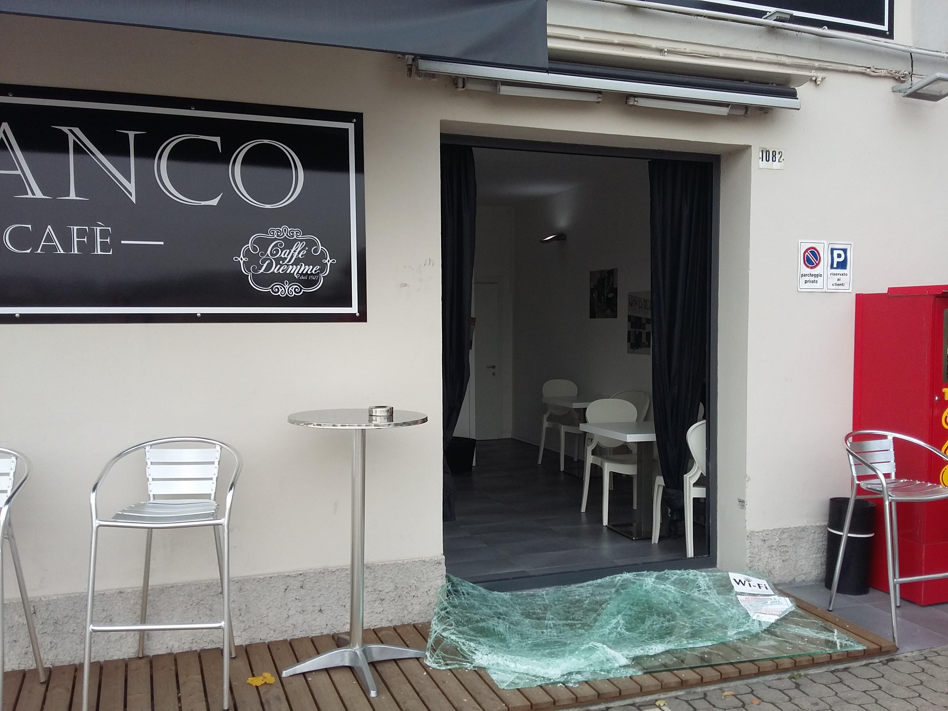 Cafè Blanco a Modena, terza spaccata in un mese