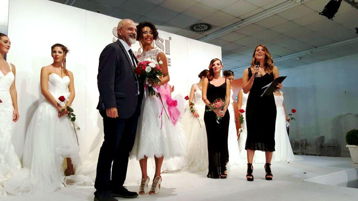 Marco Pieragnoli di Confartigianato insieme a Cleo Da Silva
