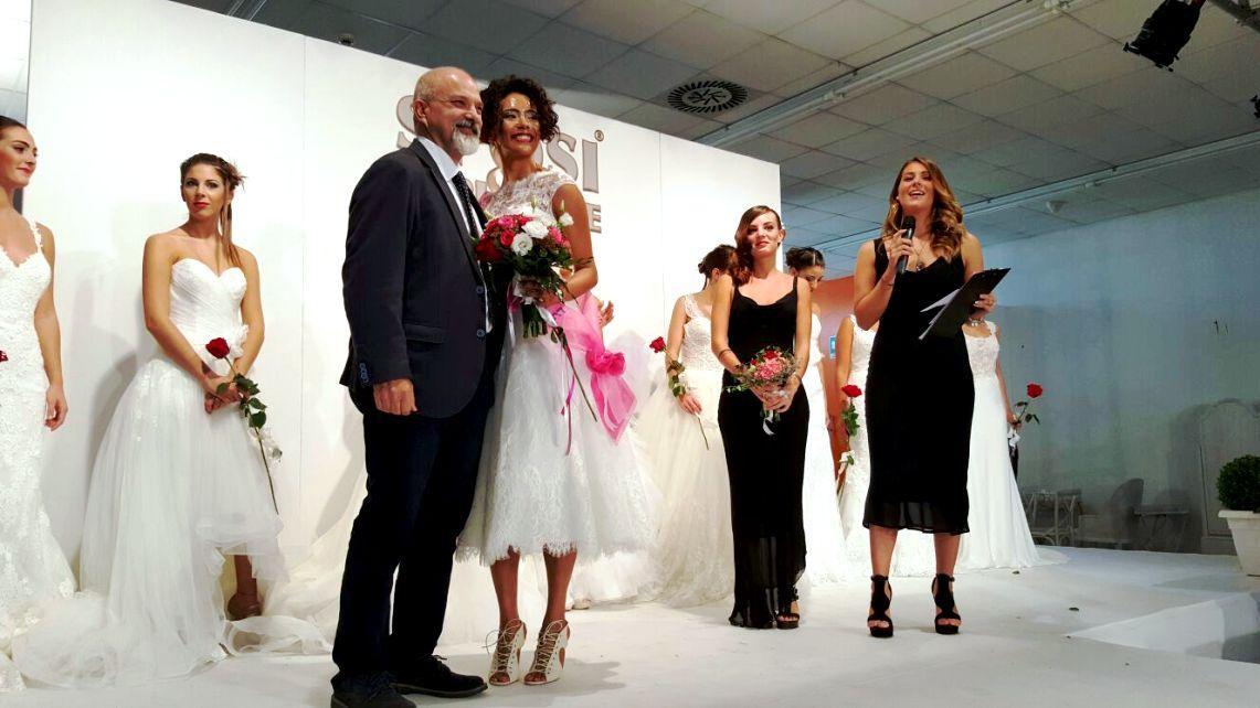Marco Pieragnoli di Confartigianato insieme a Cleo Da Silva