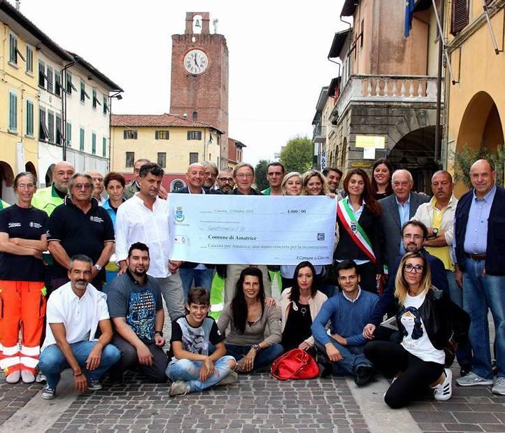 Lite tra Cascina e Pisa sugli aiuti ai terremotati 