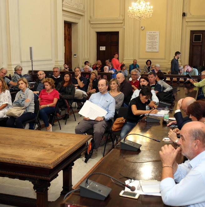 L'incontro nella Sala consiliare del Municipio (foto Nucci)